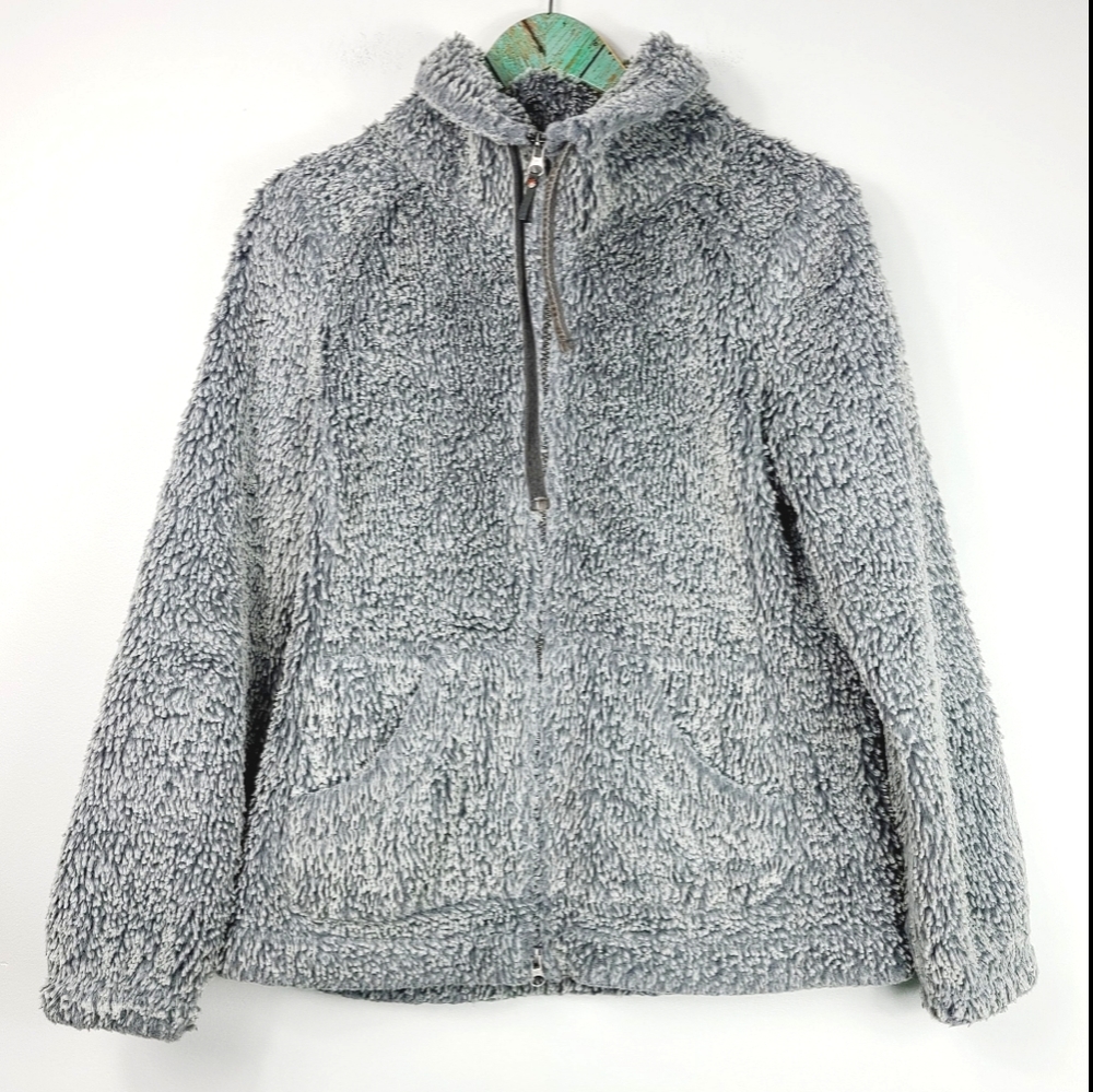 Red Robbins Cozy Sherpa Fleece Jacket M